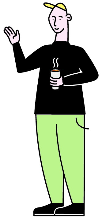 cartoon image of person